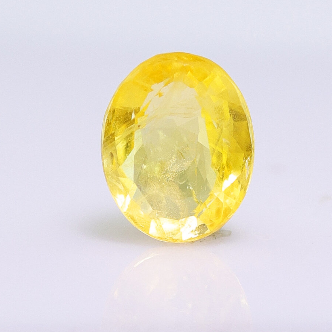 NATURAL YELLOW SAPPHIRE – 5.06CT